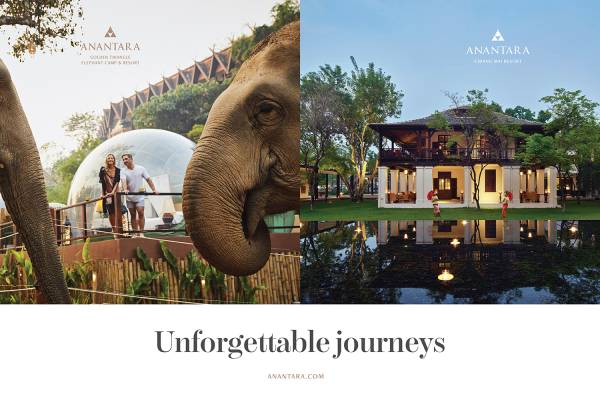 Anantara Chiang Mai and Anantara Golden Triangle Elephant Camp & Resort 